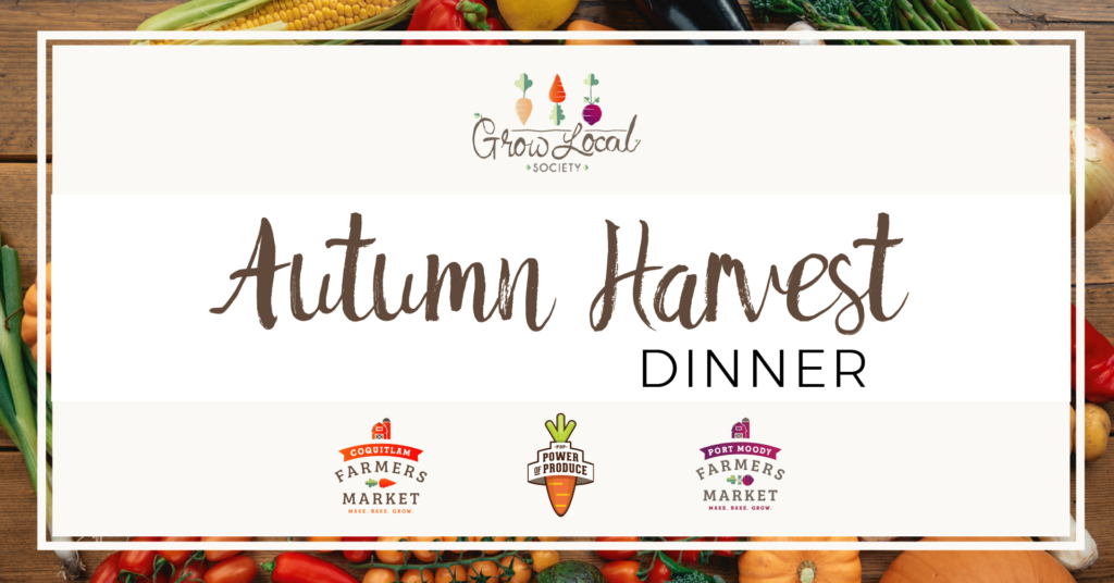 Autumn Harvest Dinner Oct 5 2023 Grow Local Society