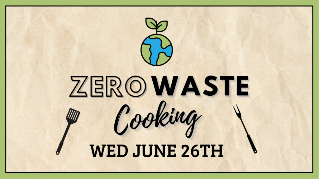 Zero Waste Cooking demo Port Moody Farmers Market June 26